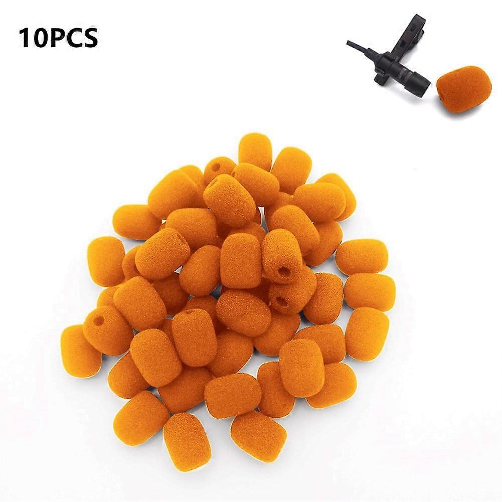10pcs Mini Headset Microphone Sponge Foam Windscreen Replacement Mic Cover