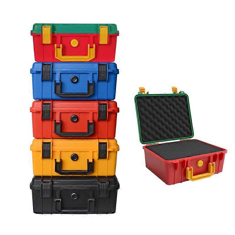 Tool Case Impact Resistant Case Protective safety Toolbox ABS Plastic Storage Toolbox Sealed Tool Case Shockproof with sponge