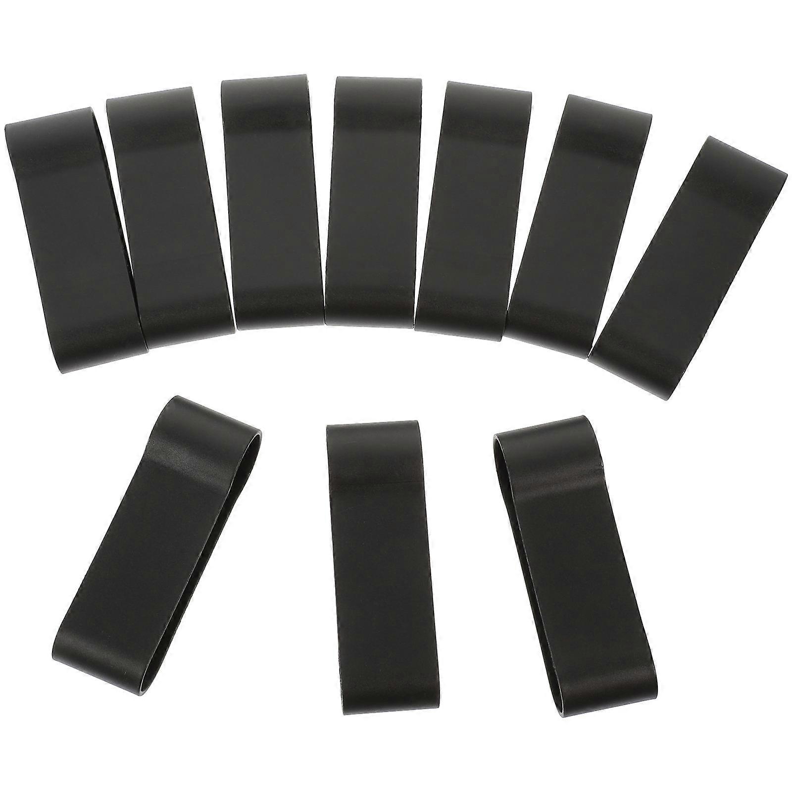 Elderly Walking Cane Fixator for Walking Stick Accessory 50Pcs Set Black