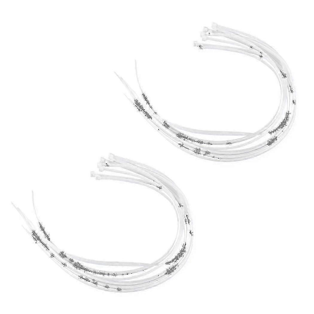 20x Extra Long 76cm Cable Ties White Zip Wraps