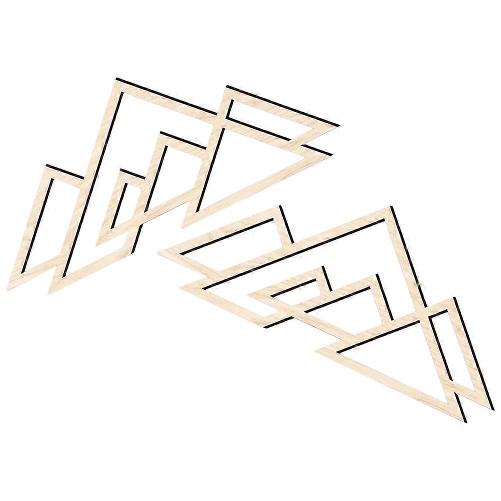 Rustic Mountain Decor Wooden Wall Panel for Home Decor 2Pcs