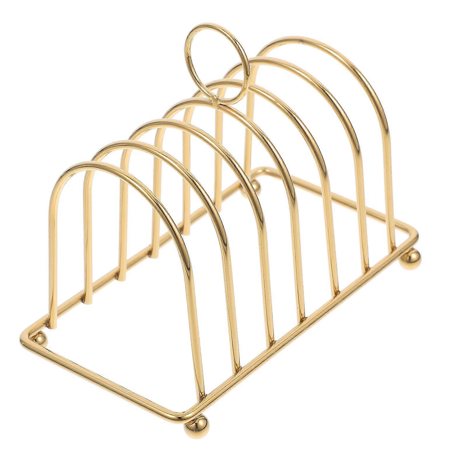 Stainless Steel Toast Rack Bread Holder for Storage Use