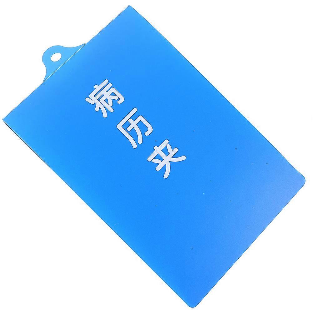 Thickened Medical Records Clipboard Plastic Writing Pad for