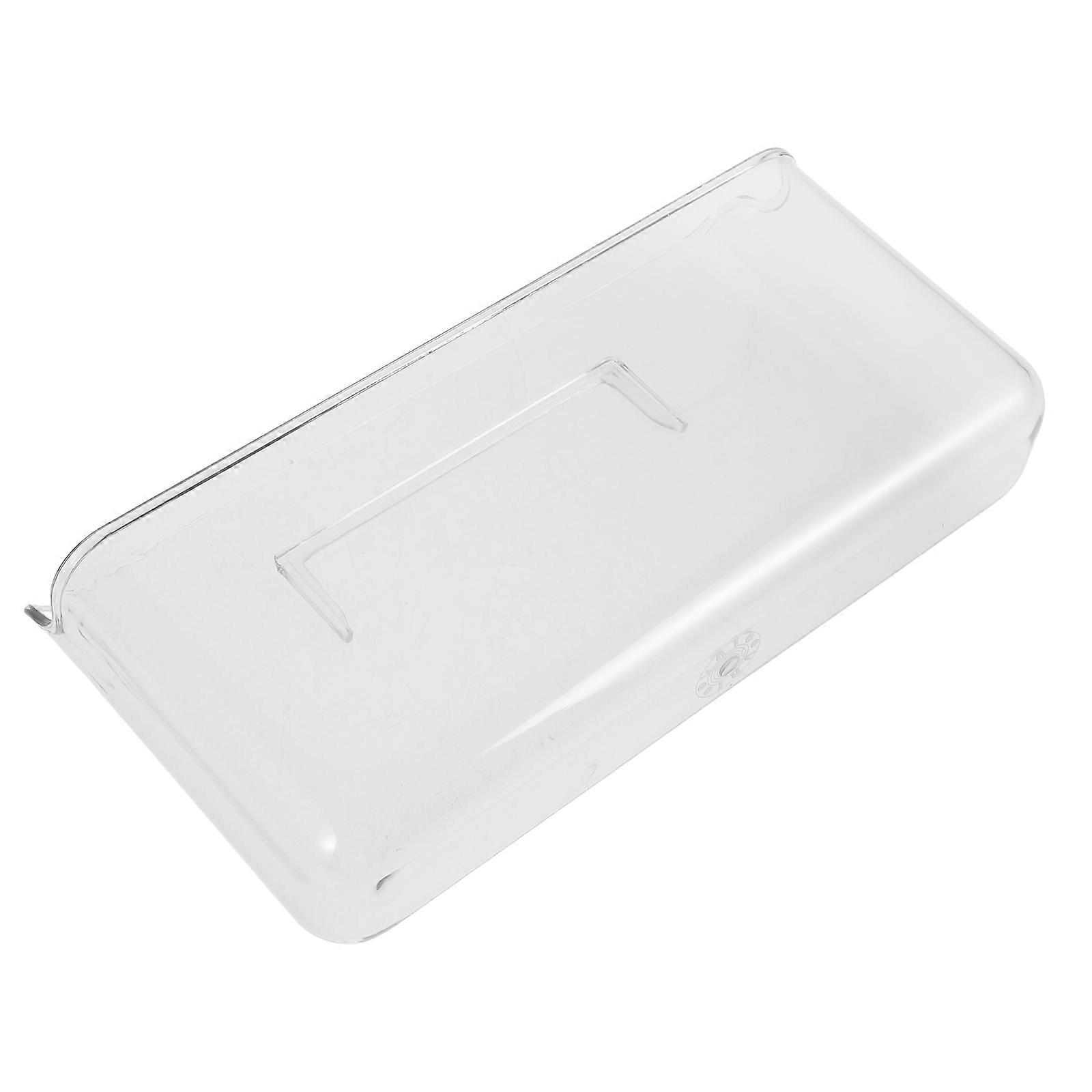 Wall Organizer Remote Holder for Storage Use 3Pcs Transparent Plastic Box