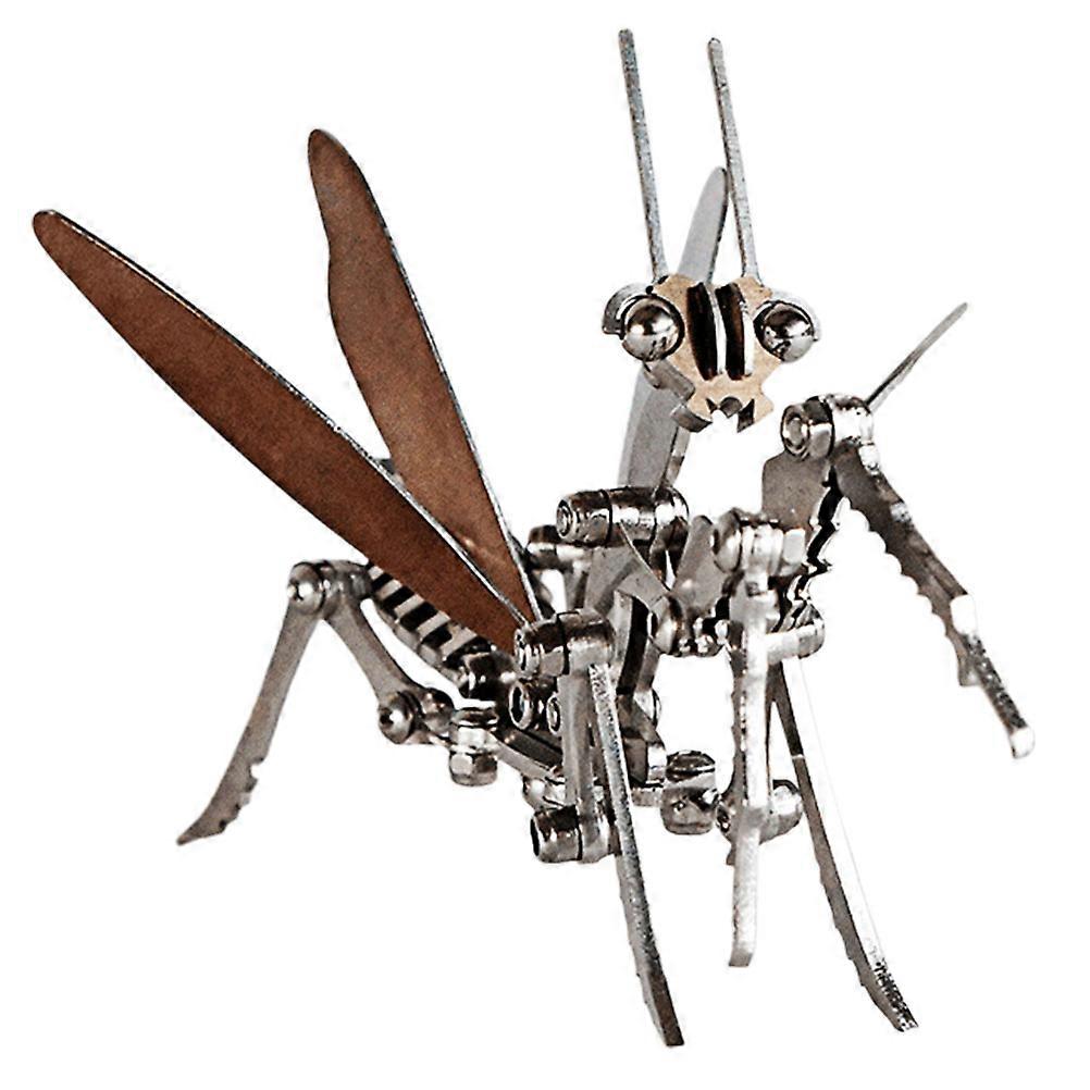 Household Mantis Statue Ornament for Decor with Foldable Feature