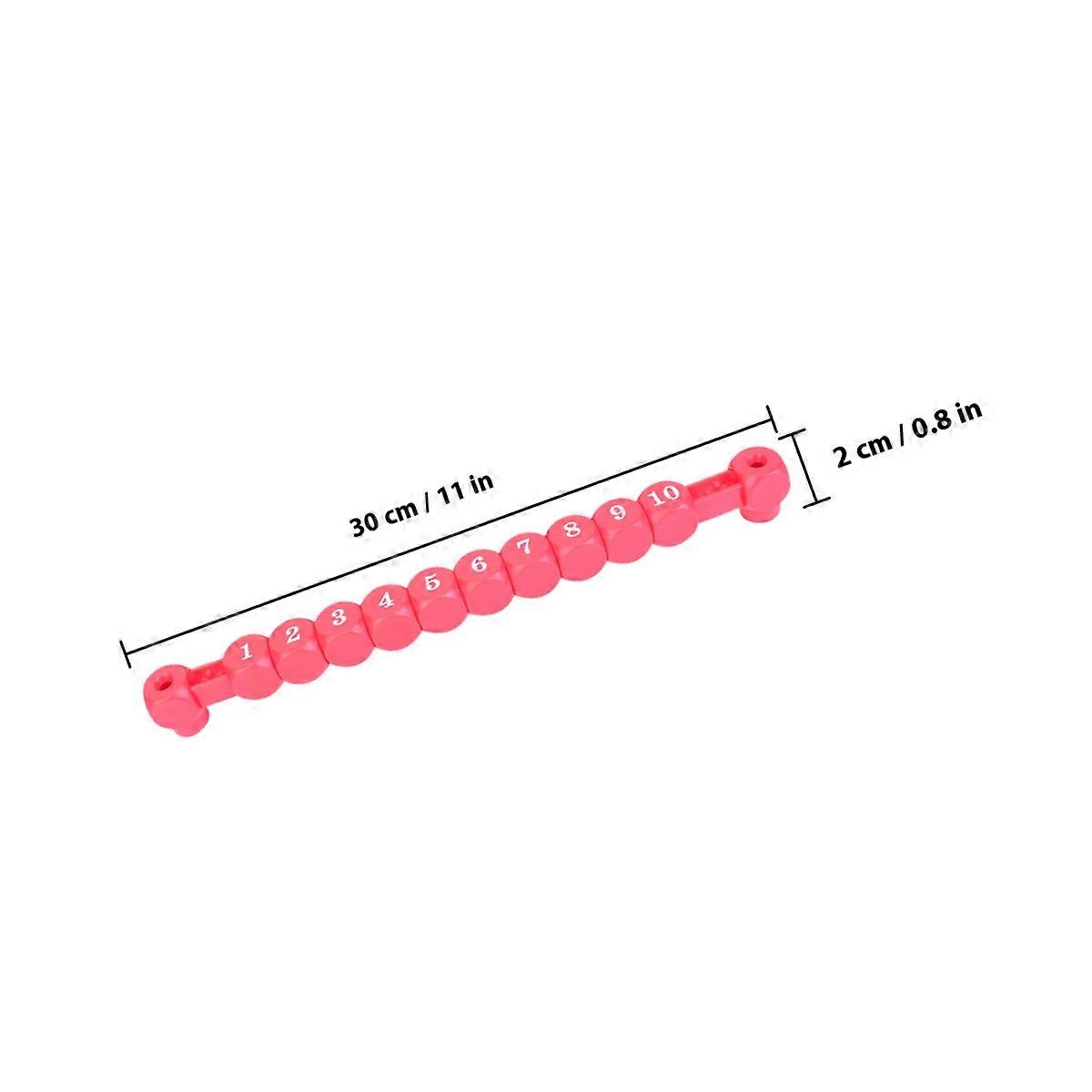 Plastic Scoring Unit Foosball Table Football Score Keeper with 2Pcs Counters