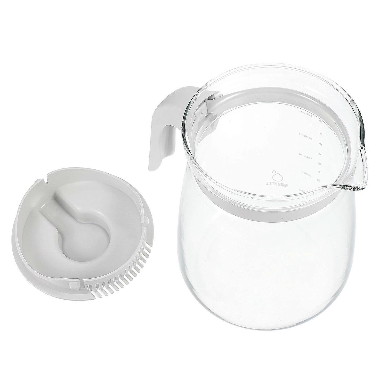 Large Capacity Tea Pot Useful Glass Teapot for Home 2Pcs Practical Tea Kettle