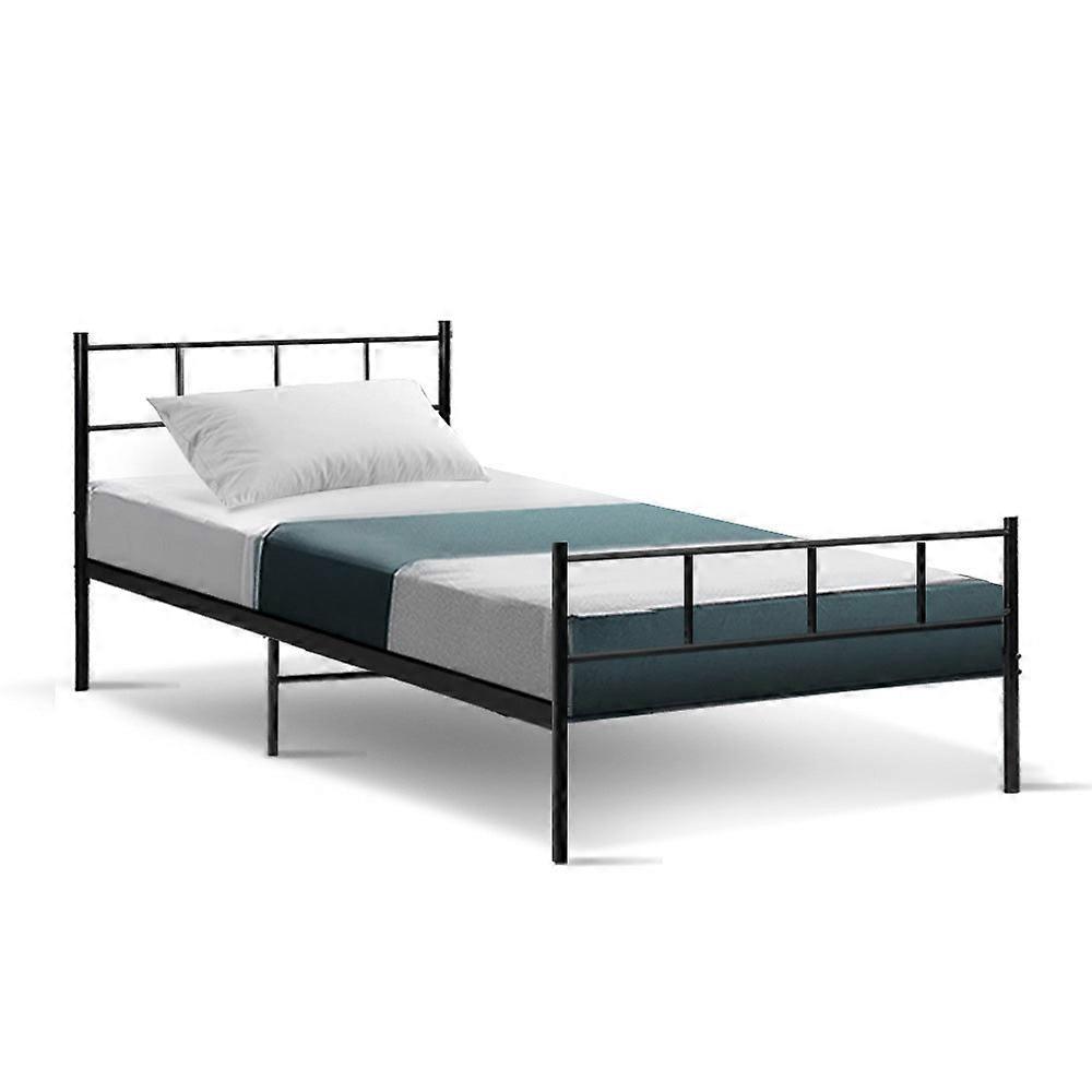Artiss Bed Frame Single Metal Bed Frame Sol Single Bed Frames