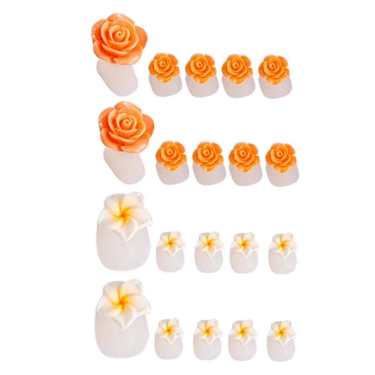 16Pcs Silicone Toe Separators Soft Pedicure Toe Dividers for Smudge Nail Polish Application