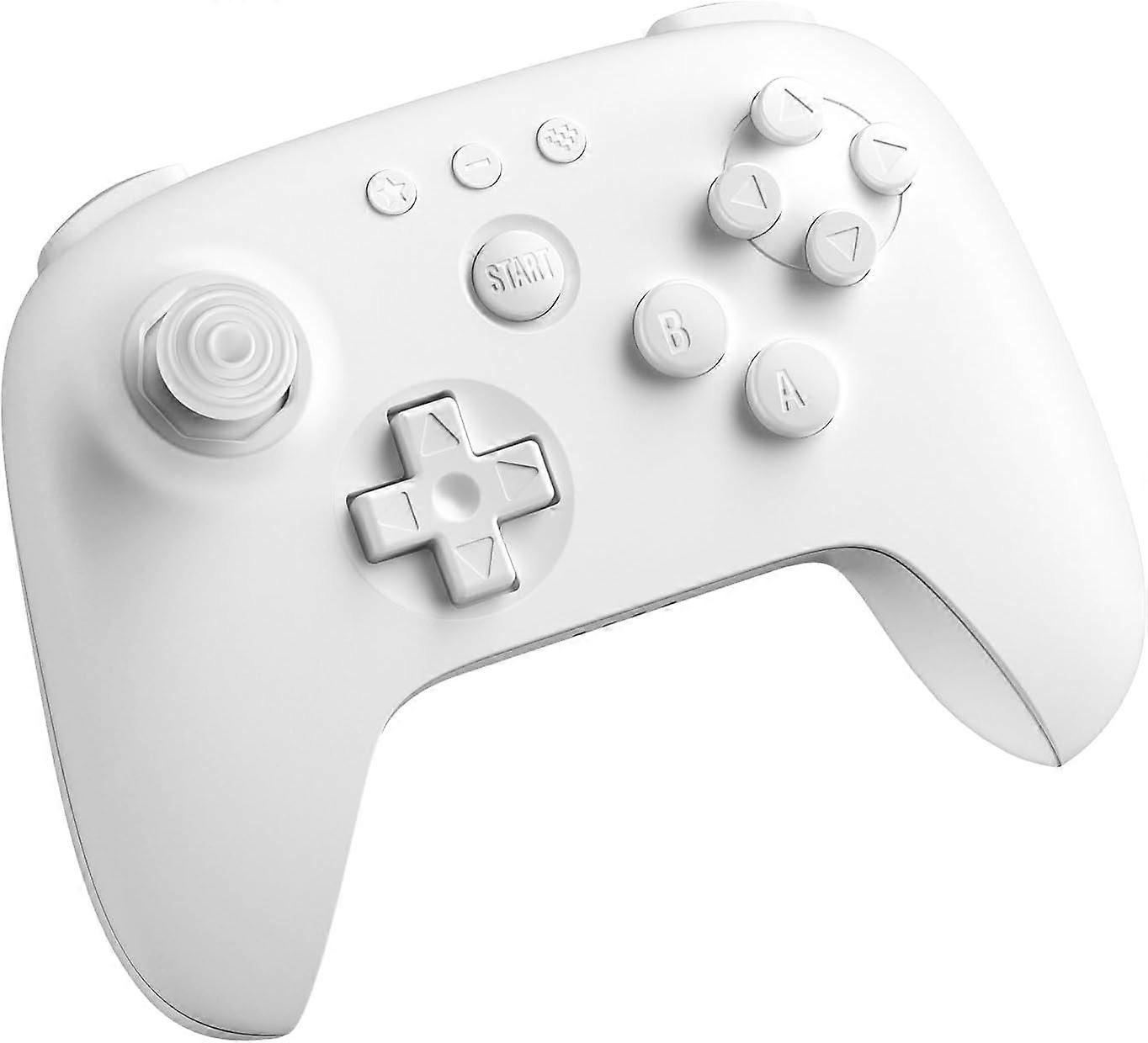 8BitDo 64 Bluetooth Controller For Switch PC & Android (White)