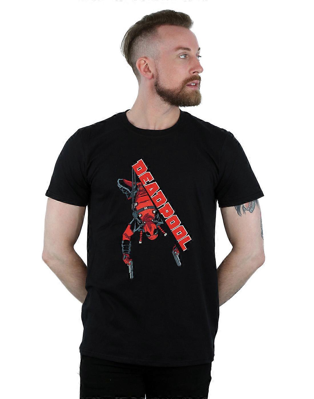 Marvel Men's Deadpool Hang Split T-Shirt