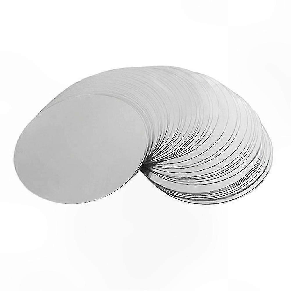 200 Pcs 3 Inch Silver Wine Pourer Discs, Drip-Proof Wine Spout Stoppers, Thin Slice Drip Stops