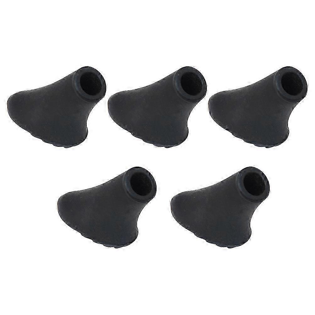 5 Pcs Replacement Rubber Tips Trekking Poles Thickened Pole Tip Protectors  0725 Edition 0116