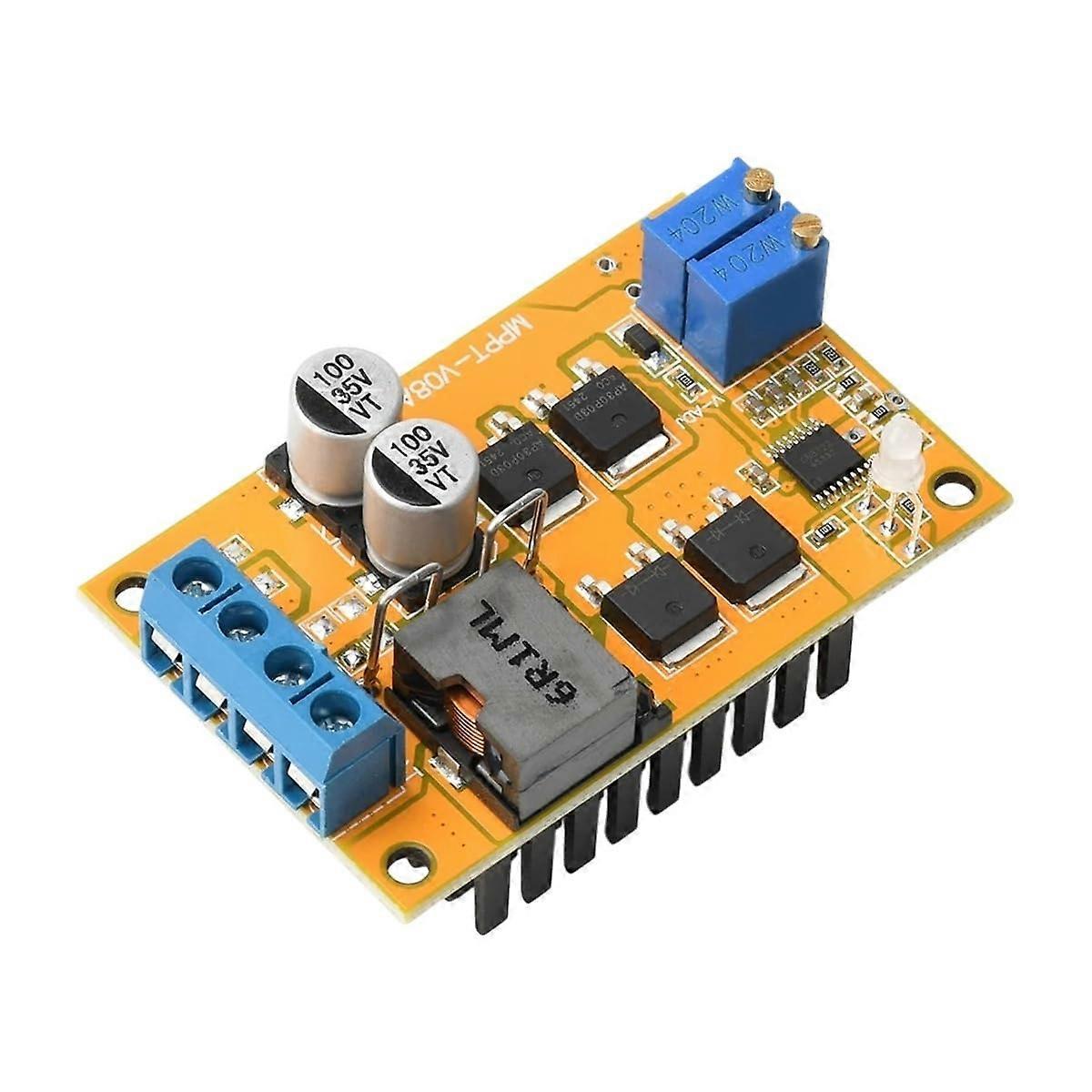 100W MPPT Solar Charge Controller 5A Solar Panel Regulator 12V 24V Auto Switch Fast Charging