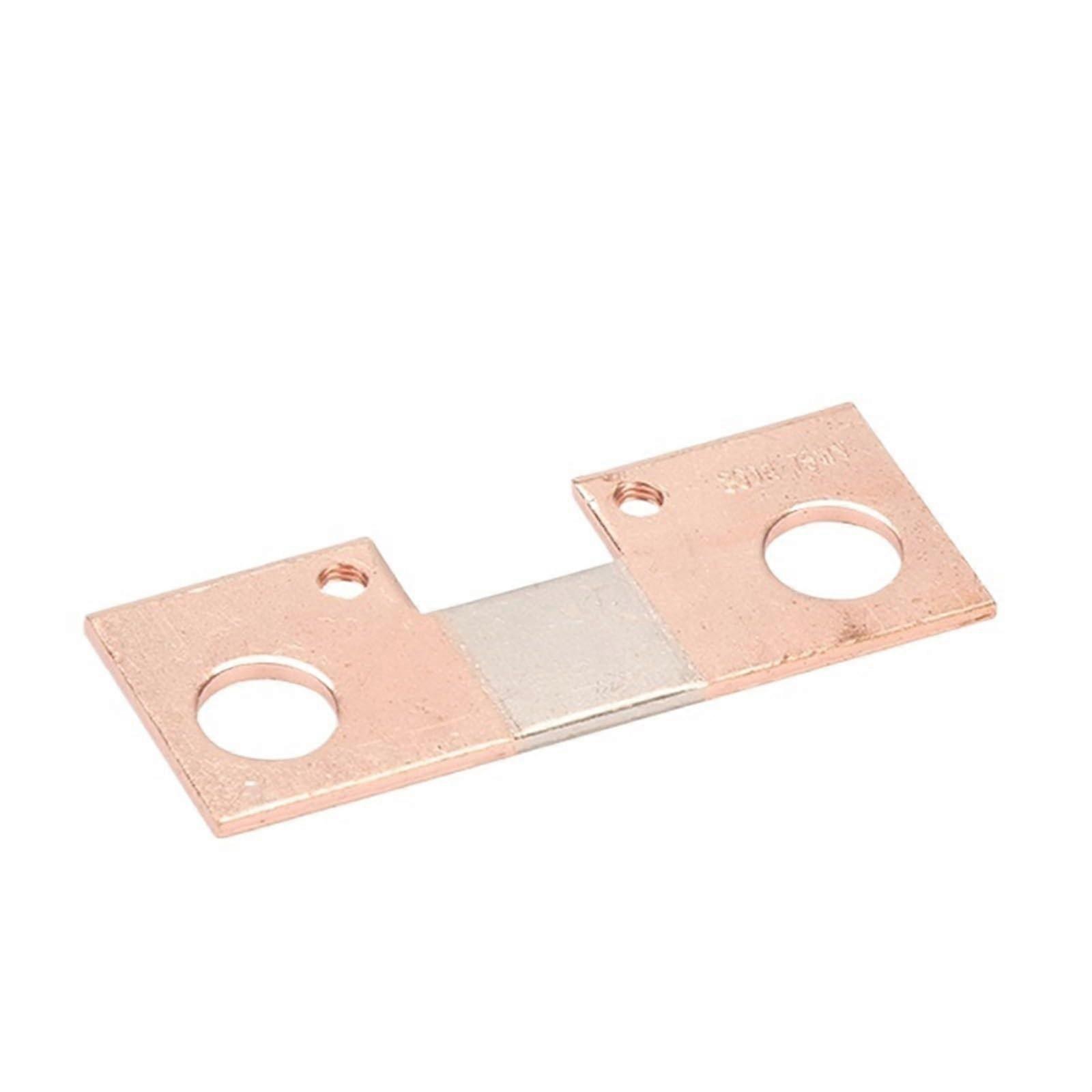 300A 75mV DC Shunt Resistor for Precision Current Measurement, Stable Copper Battery Shunt