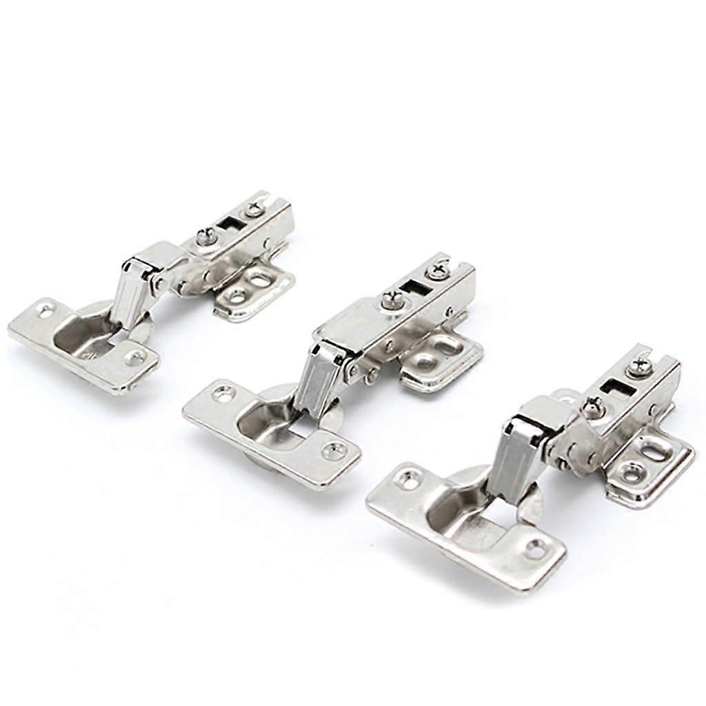 Cabinet Door Hinges Soft Close Hydraulic NoDrill Installation Durable Thickened Cup Design