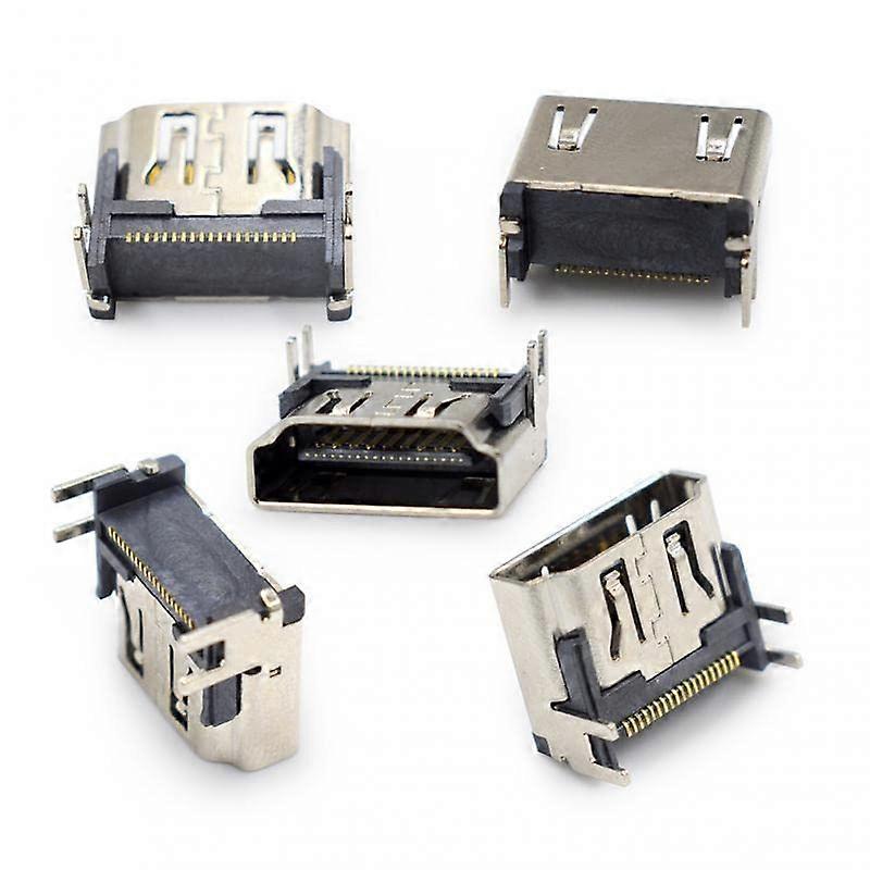 5 Pack OEM Quality HDMI Port Connector Socket Replacement Kit for Sony PlayStation 5 PS5