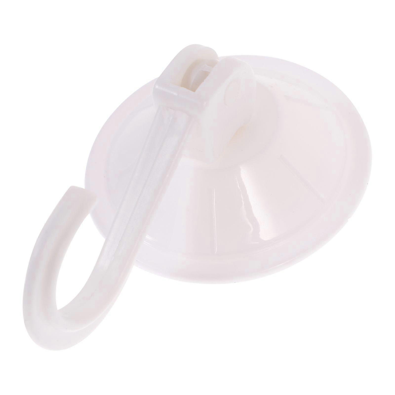 Removable Bathroom Kitchen Wall Vacuum Suction Cup Hook Hangers (Random Color and Style)