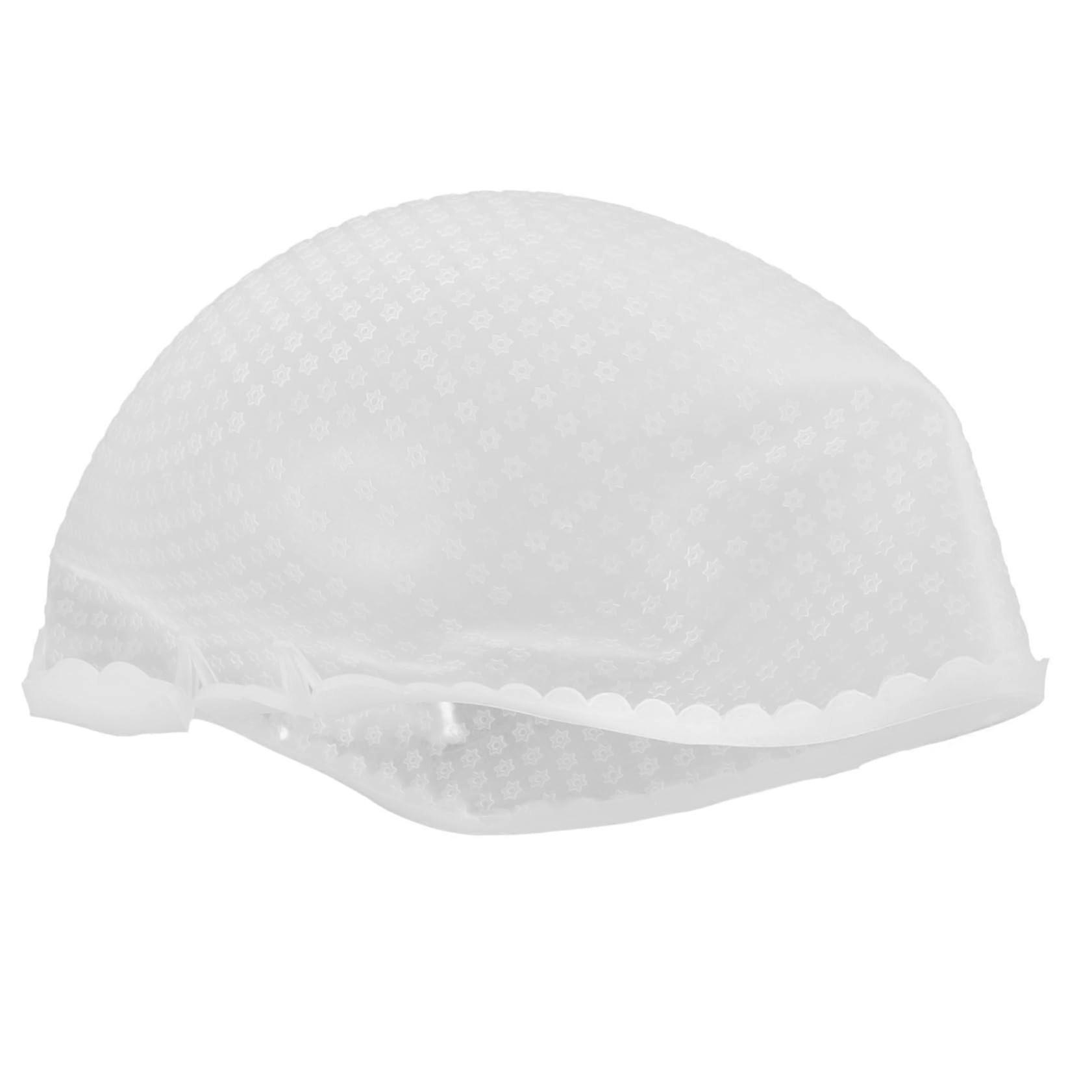 Silicone Hair Highlighting Cap with Hook for Precise Strand Selection and Reusable Easy Clean Design