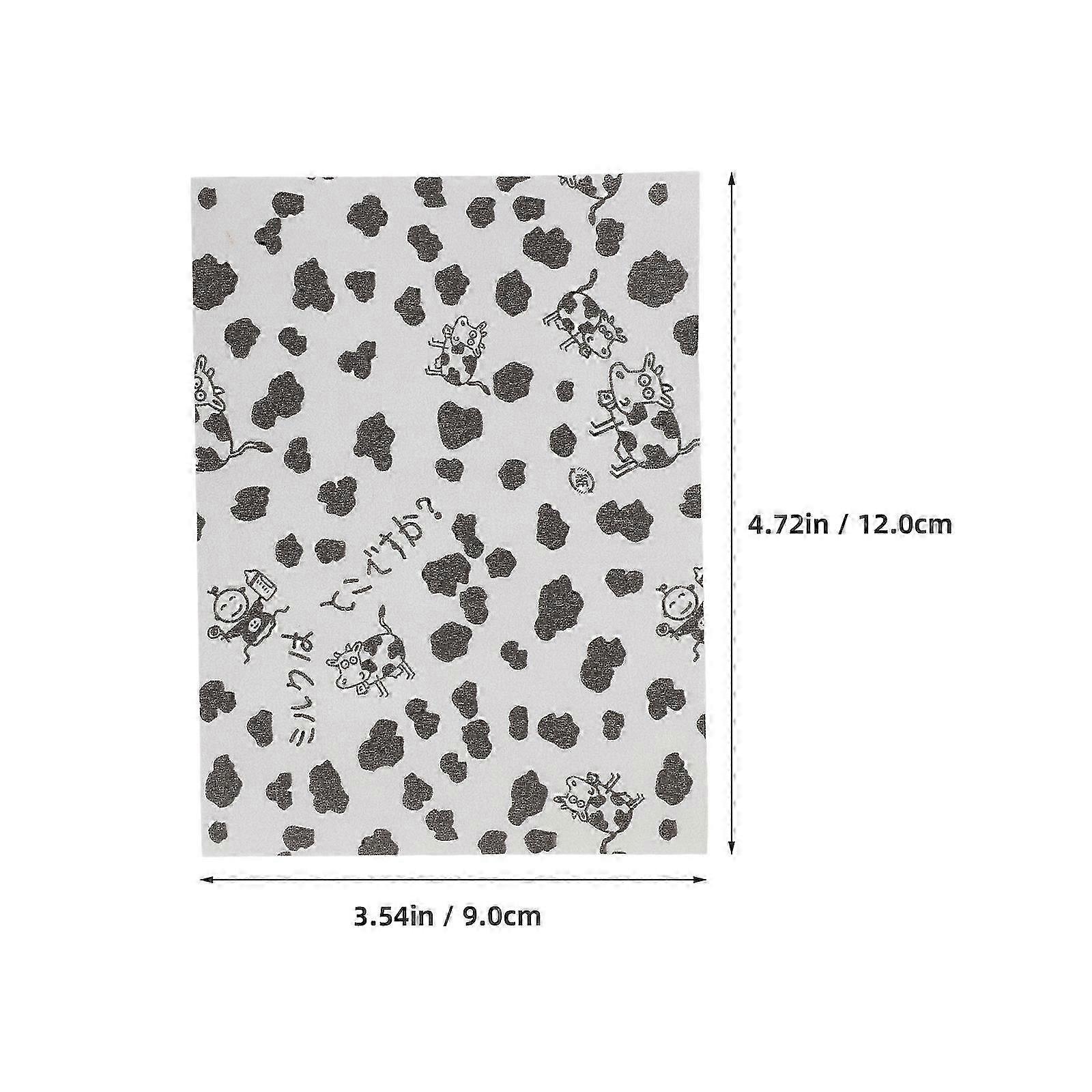 Cow Print Tissue Paper Easy To Use Durable Rectangular Packaging compatible Homemade Candy 100Sheets