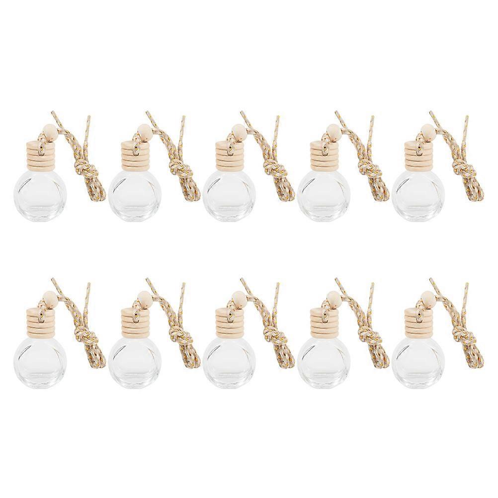 Car Hanging Diffuser Bottle for Car Use 50Pcs Freshener Bottles