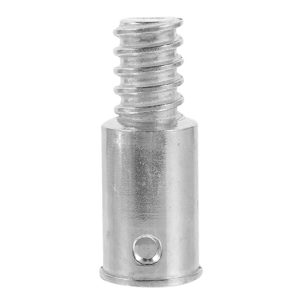 Broom Handle Replacement Tip Aluminum Alloy Threaded Adapter for Extension Poles and Cleaning Tools