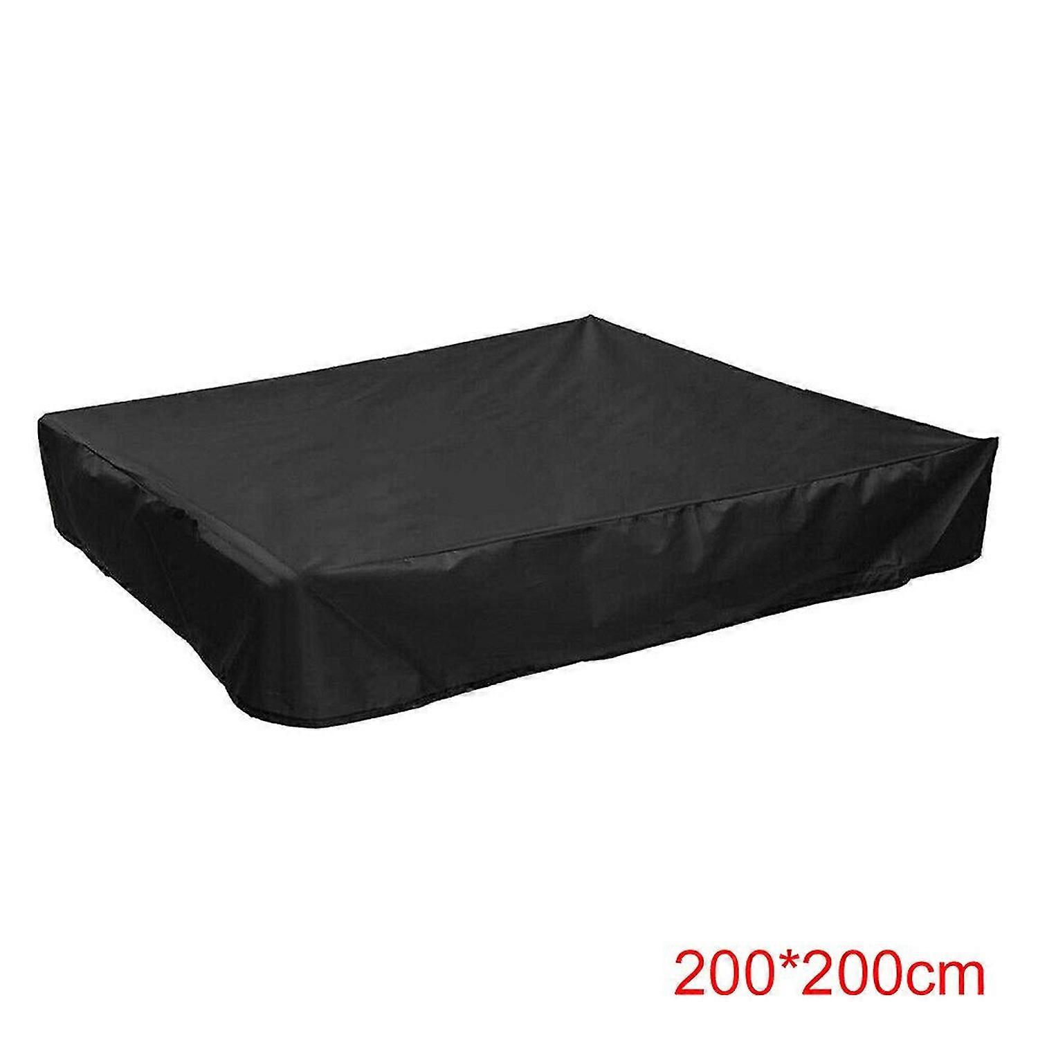Square Dustproof Protection Sandbox Cover Waterproof Sandpit Pool Cover with Drawstring