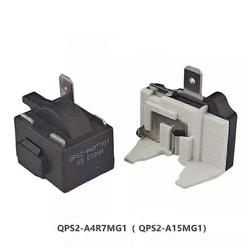 For Midea Refrigerator/Freezer Compressor PTC Starter QPS2-A4R7MG1 A15MG1 Overload Protector Suitable 