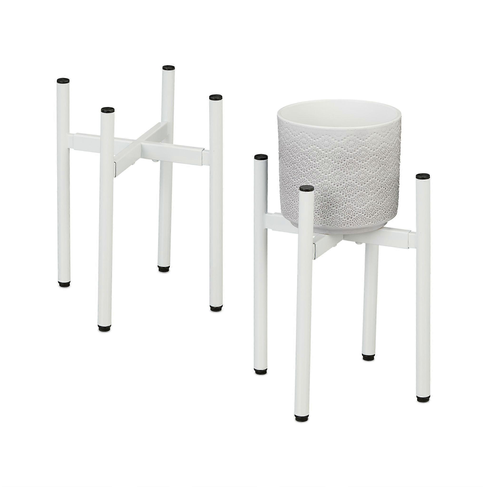 Adjustable plant stand Set of 2