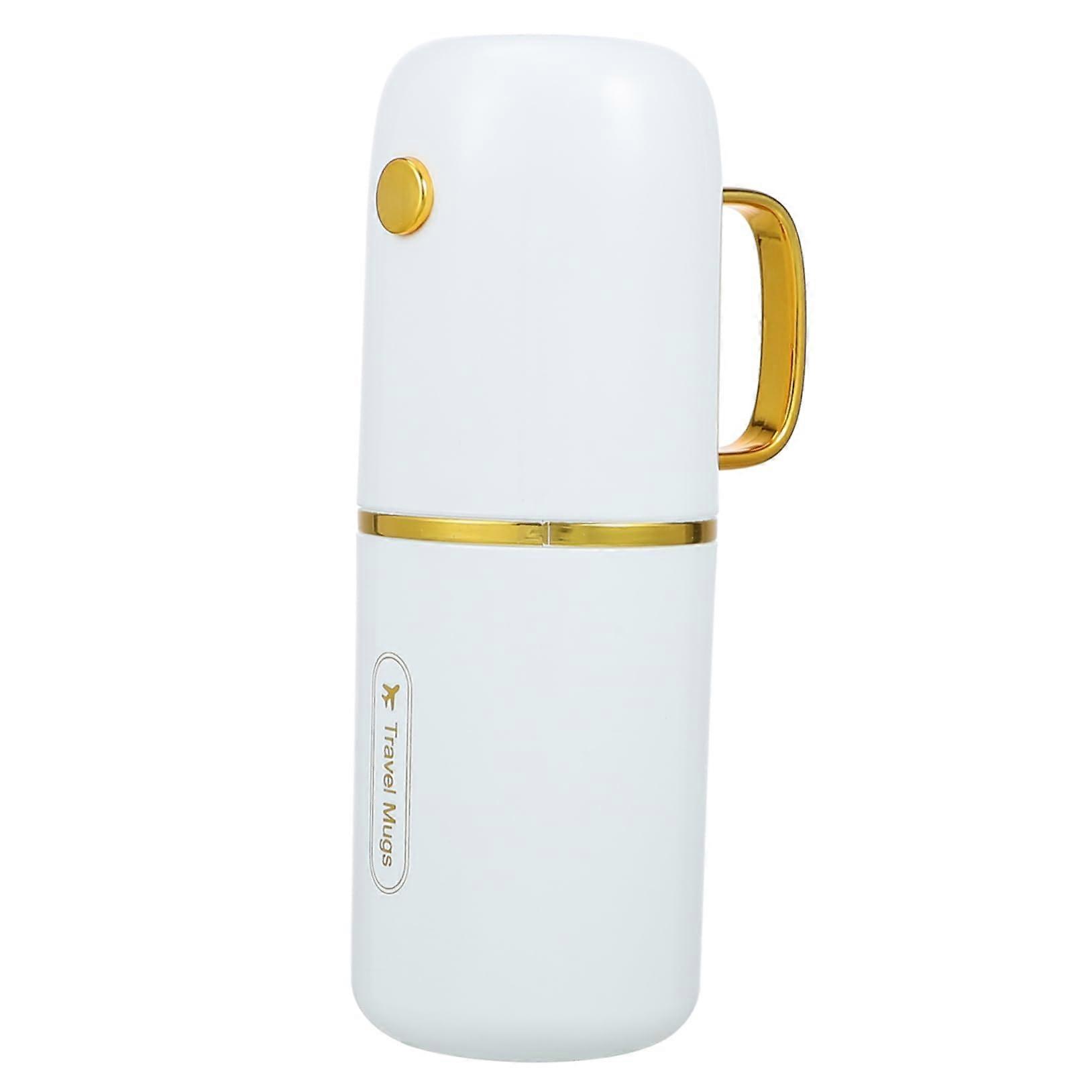 Travel Toothbrush Holder with Multiuse Cup Compact Portable Toothbrush Case for Toothpaste Storage