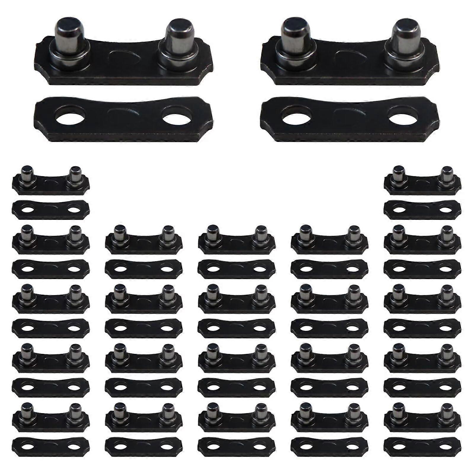 24Pcs 3/8 inch 0.0500.058 Chainsaw Master Link  Kit for Type 72/73 Chains Quick Chain Fix
