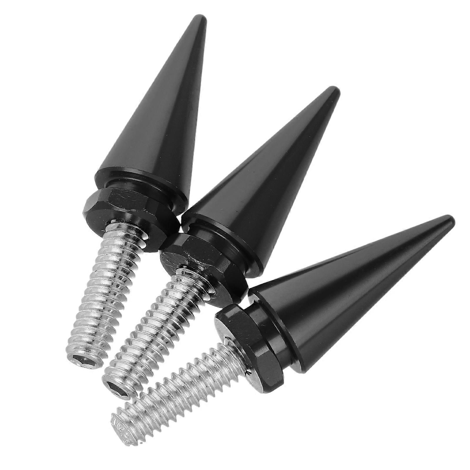 Metal Motorcycle Windshield Screws for Secure Installation 3Pcs Pack