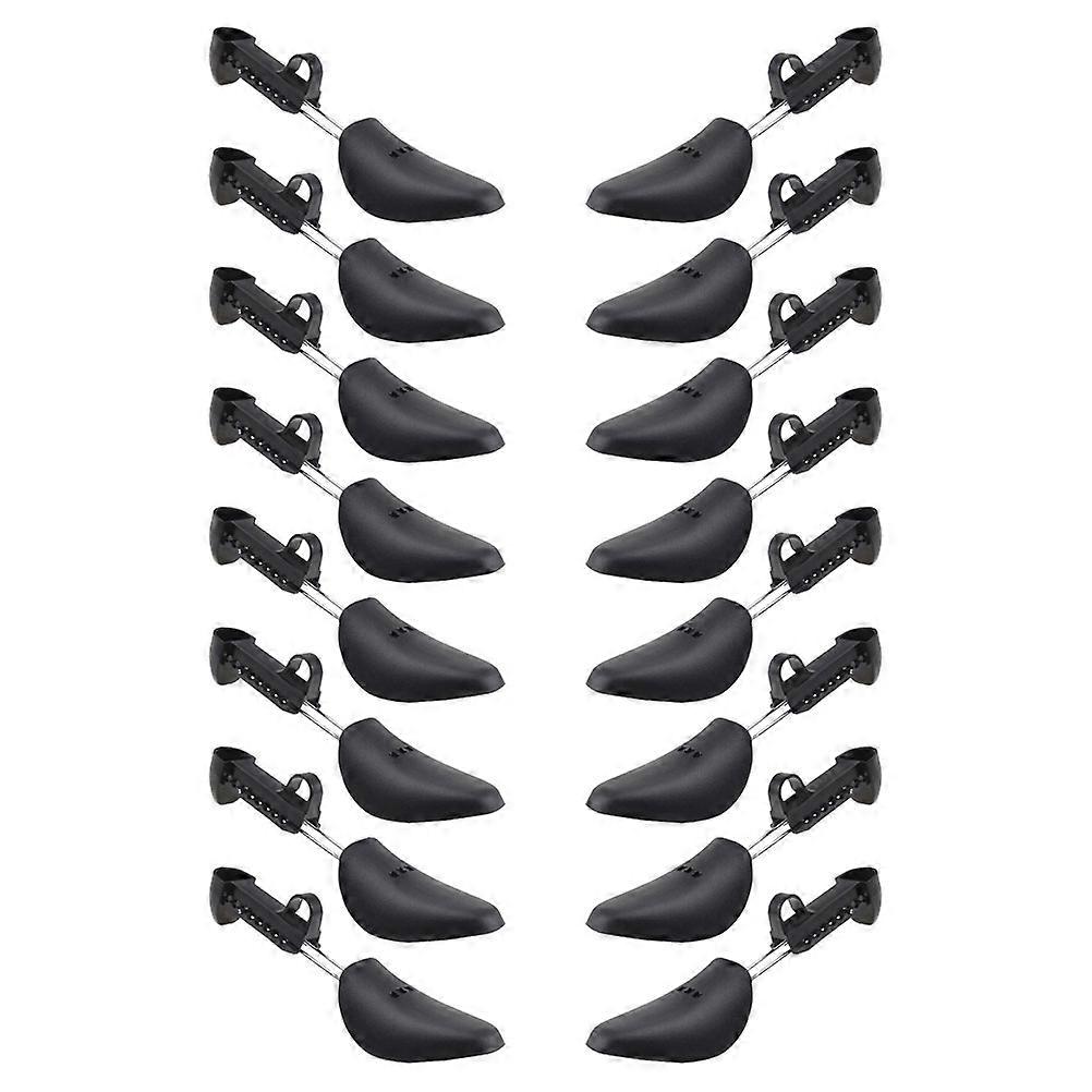 Adjustable Shoe Stretcher Plastic Shoe Tree for Shoes Use 8Pairs