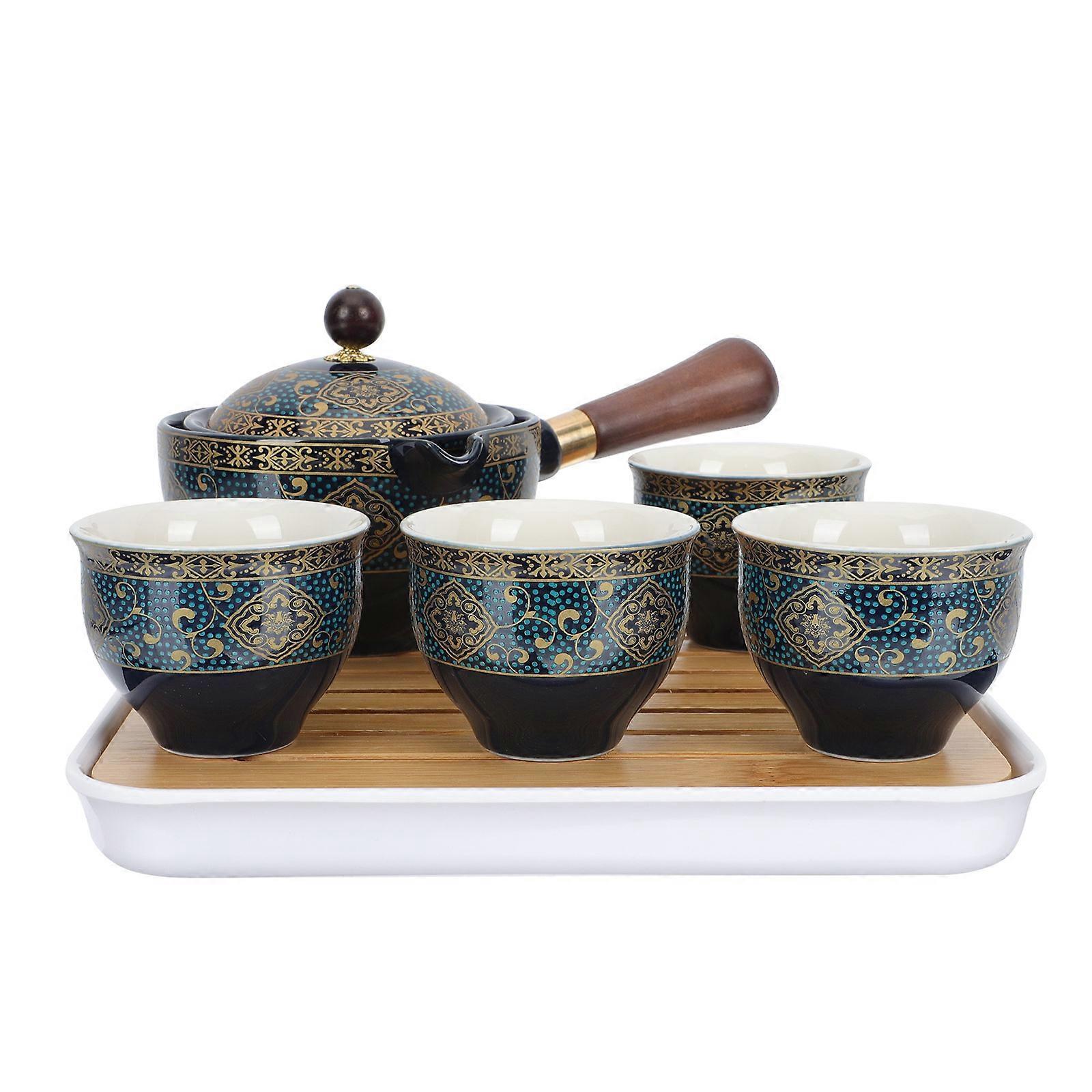 Heat Resistant Ceramic Automatic Teapot for Storage Use 1Set