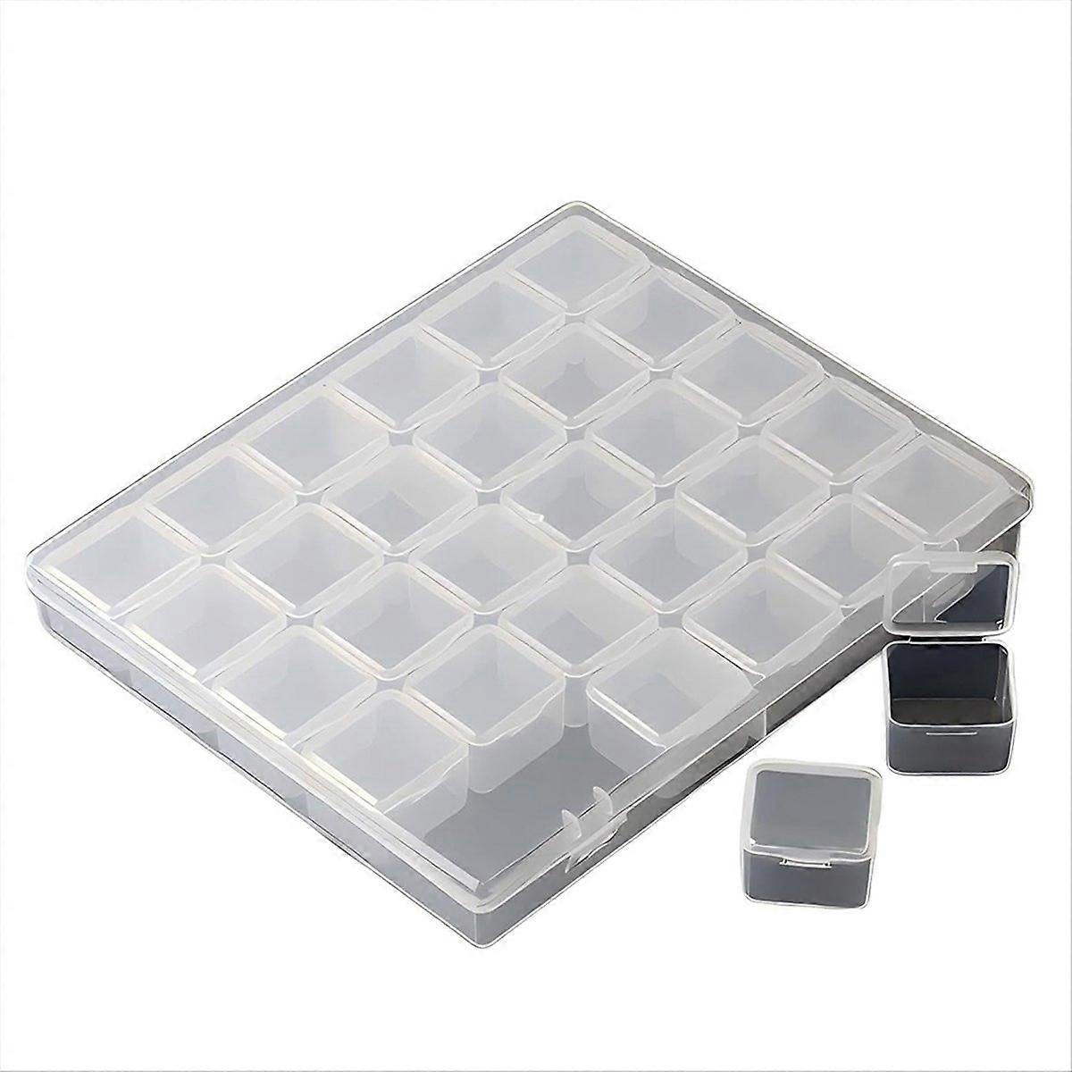 Bead Storage Box,Nail Accessory Storage Box,30 Mini Storage Boxes