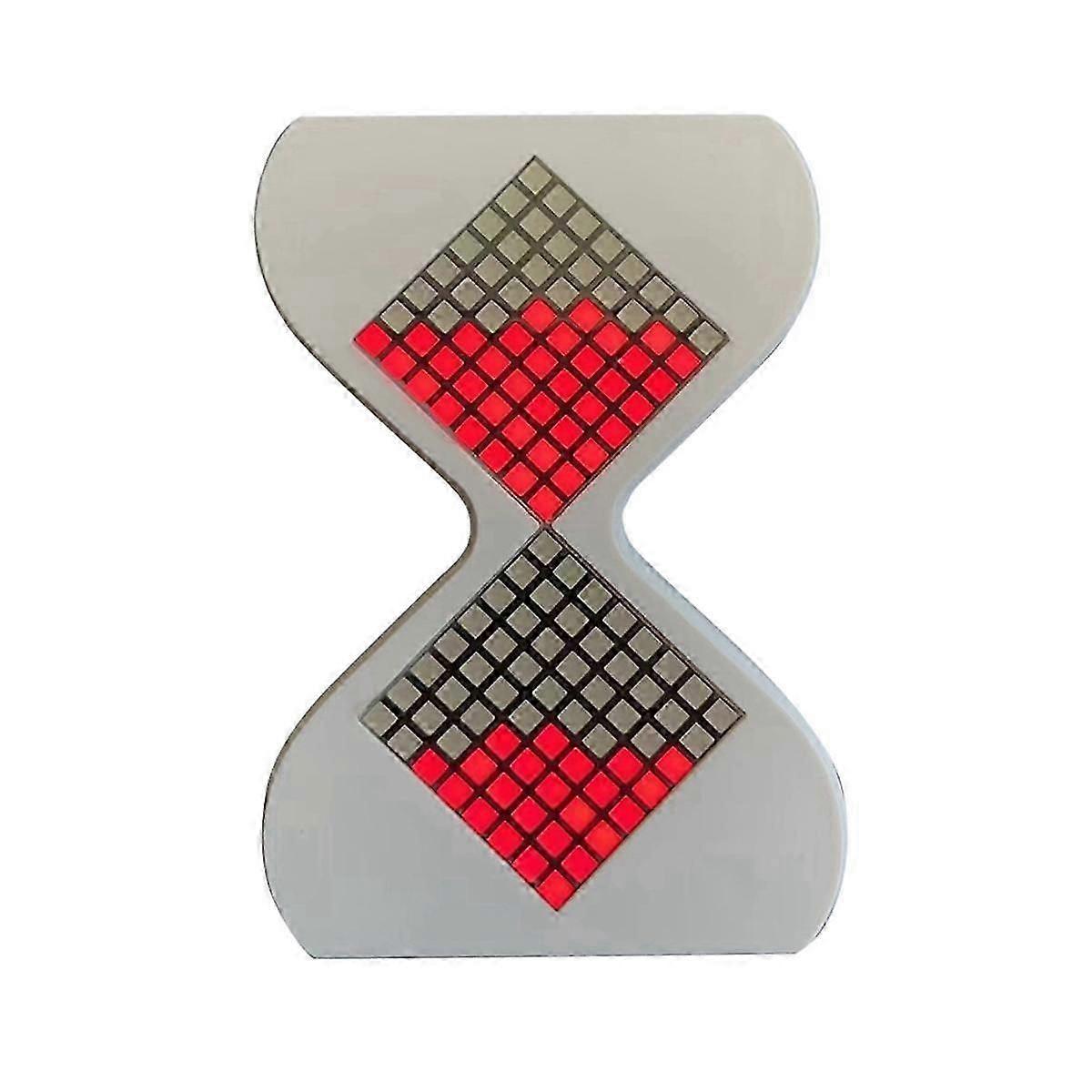 3D Electronic Digital Hourglass, LED, 3D-Printed