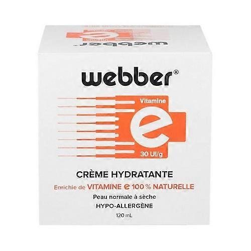 Webber Natural Vitamin E Moisture Cream Jar, 120 Ml