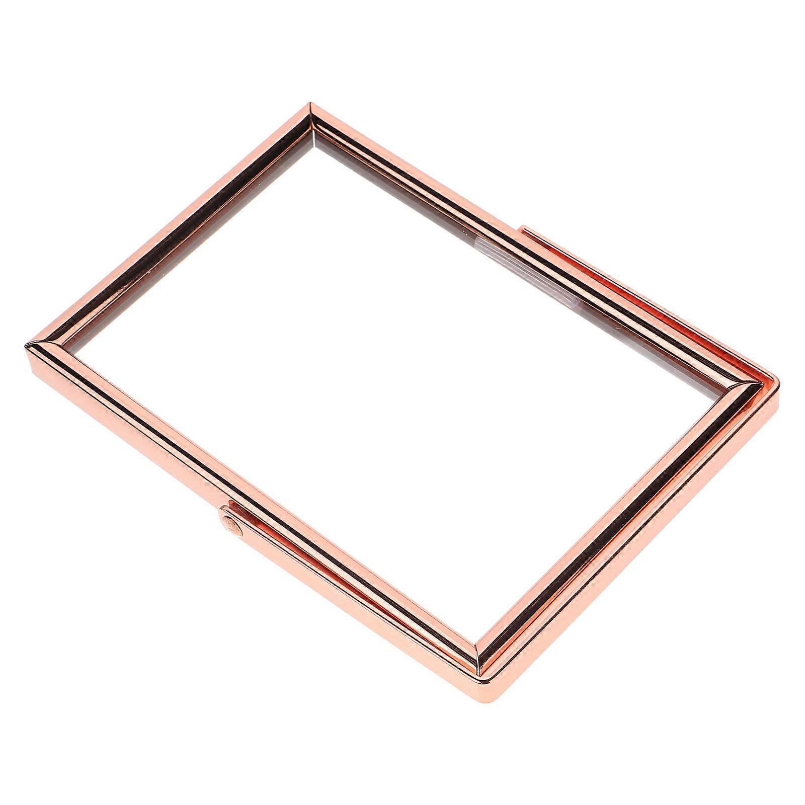 Metal Picture Frame with Function Rose Gold Frame