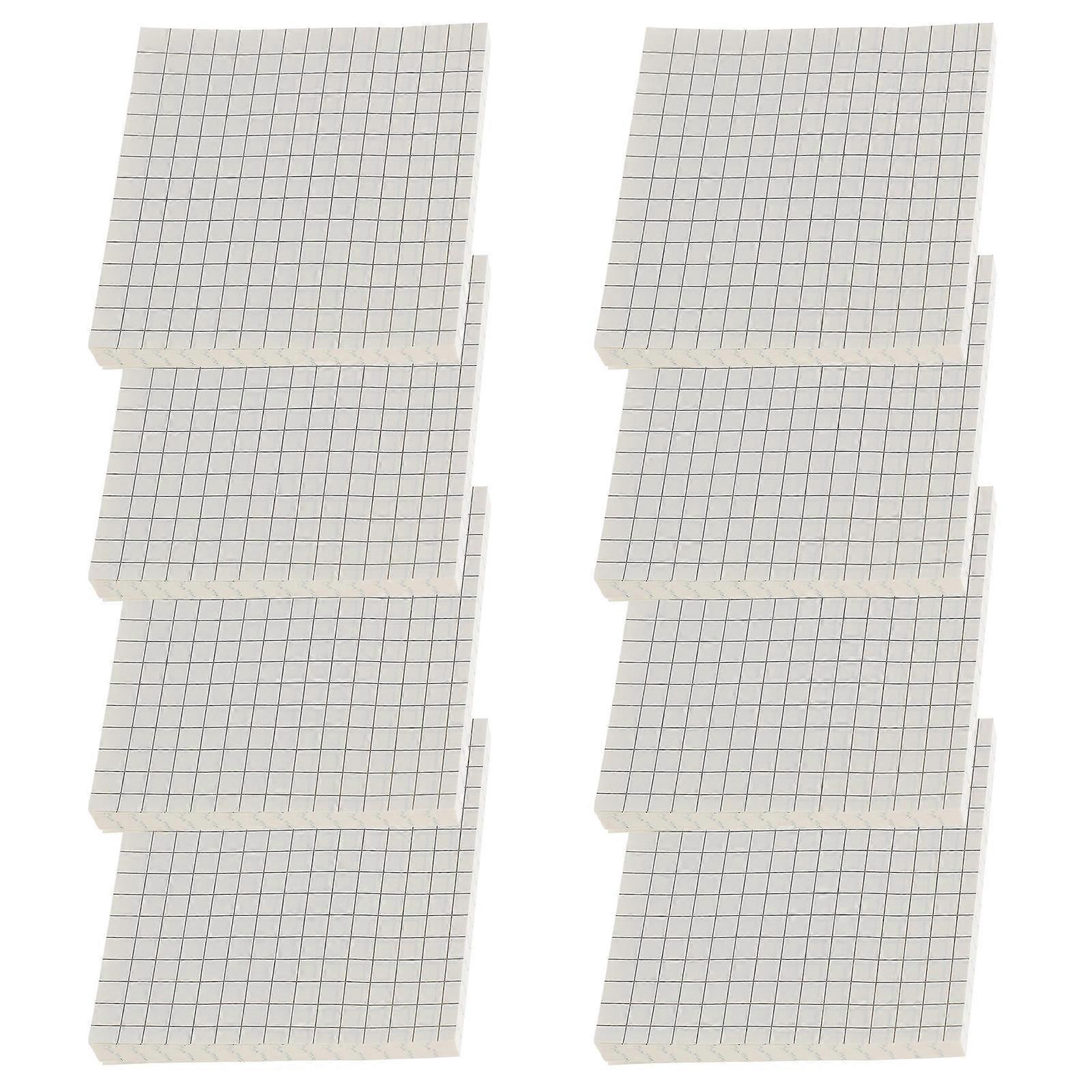 8 Books School Note Pads Daily Use Memo Stickers Multi-function Note Stickers Note Supply