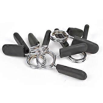 Premium Barbell Spring Collar Clips – Heavy-Duty Dumbbell Locks compatible with Standard Bars, Ideal compatible with Weightlifting & Bodybuilding