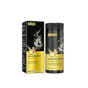 Polvo para el cuidado del cabello, hidrata y fortalece el cabello Cabello grueso y oscuro Jengibre Polvo para el cuidado del cabello