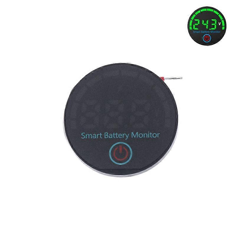 Universal DC 7-55V Round LED Battery Level Indicator W Power-off Memory Function Battery Level Display Battery Level Indicator
