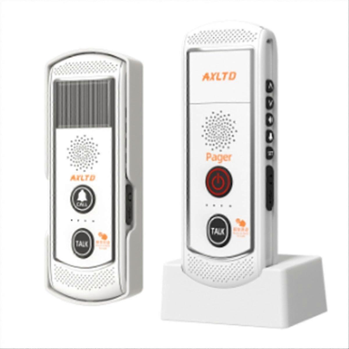Solar Wireless Intercom Doorbell Long-Distance Building Through