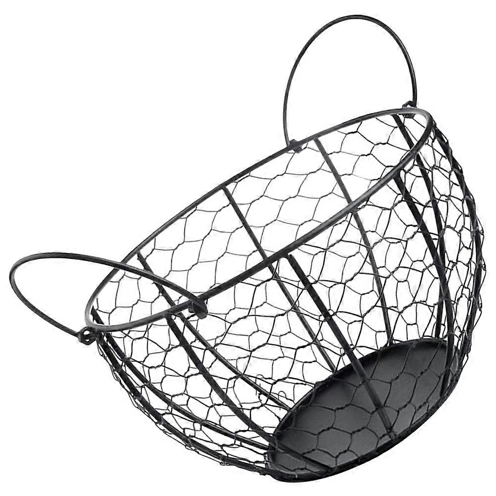 Kitchen Fruit Basket Iron Basket for Fruit Storage Creative Egg Container