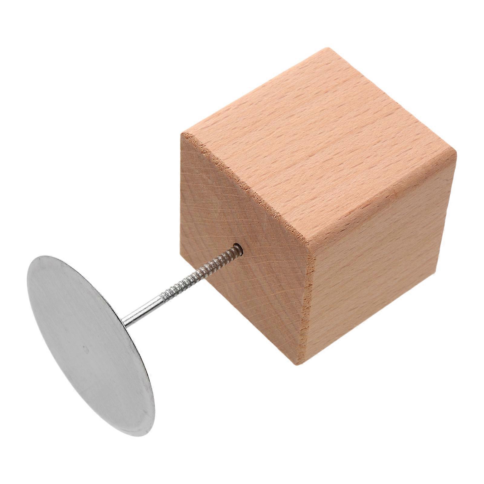 Baking Tools Wooden Flower Nail Holder for Mounting Patterns 1Set