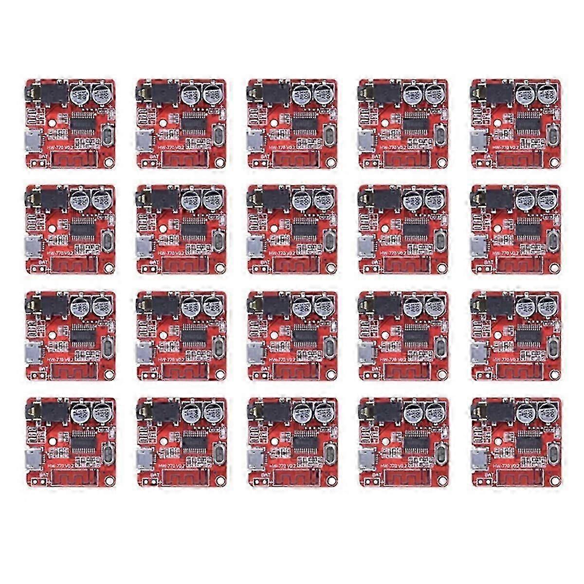 20PCS Bluetooth Audio Receiver Board MP3 Lossless Decoder Board