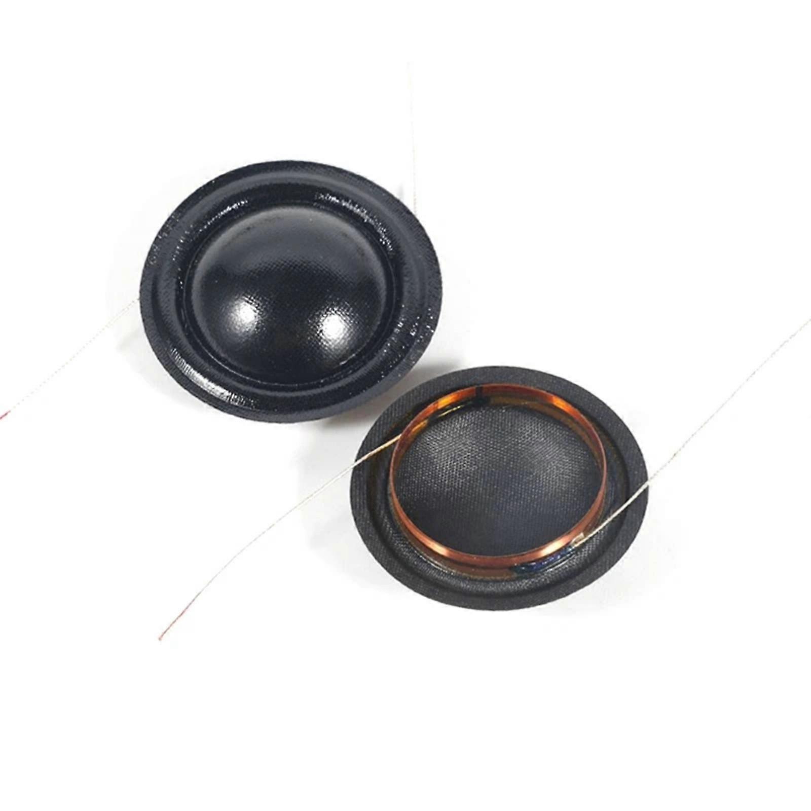 Silk Dome Tweeter Diaphragm For Audiophiles Offering Smooth Highs And Accurate Sound Imaging  Black