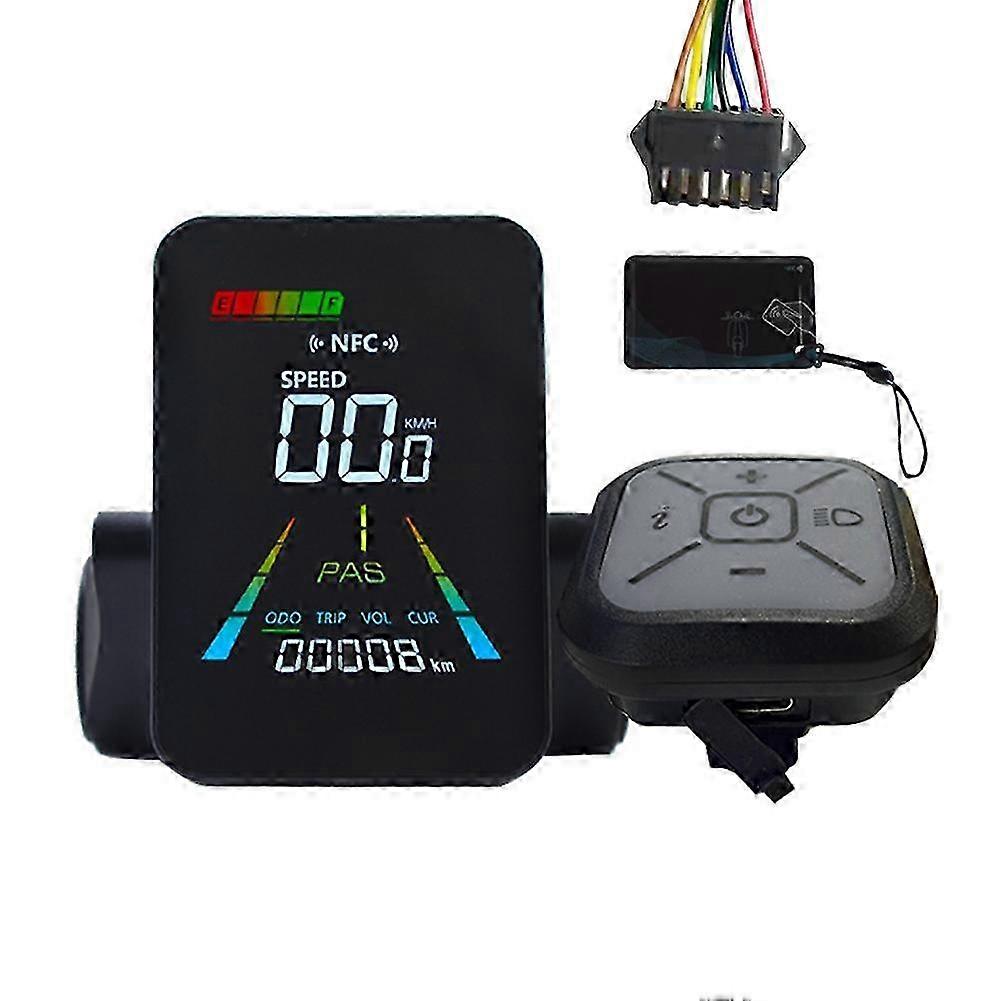 F3 E-Bike NFC LCD Display Color Animated Meter UART