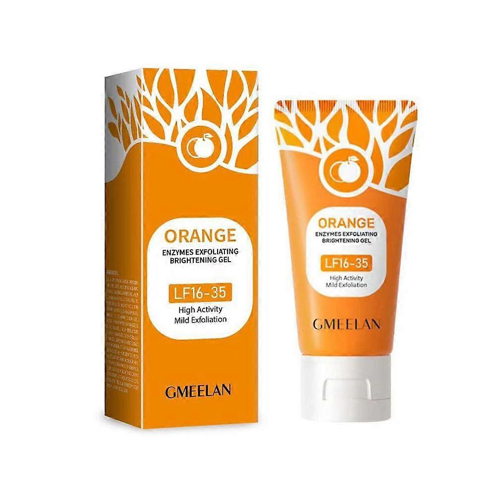 Orange Exfoliating Scrub Gel, Face Peeling Scrub
