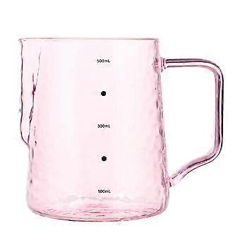 1Pc Pot à Café En Verre Borosilicate Pot À Lait Récipient De Pot À Café Gradué